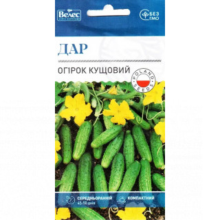 ТМ ВЕЛЕС Огірок кущовий Дар 0,5г