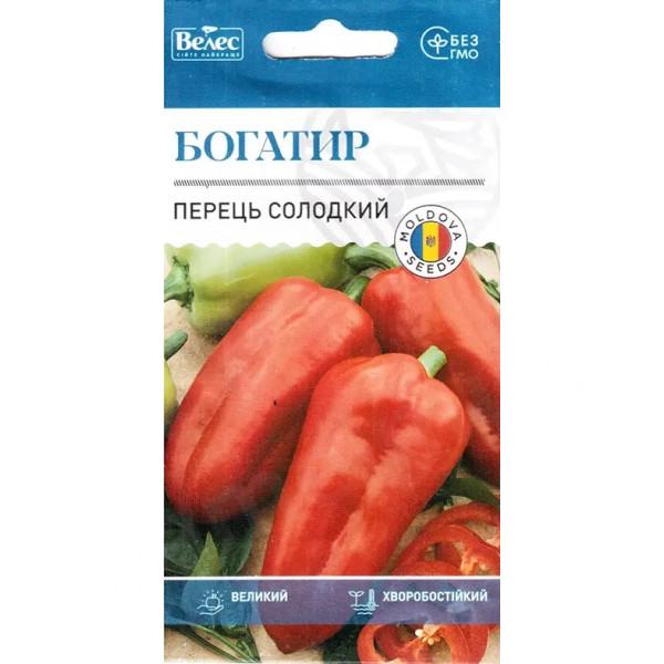 ТМ ВЕЛЕС Перець солодкий Богатир 0,3г