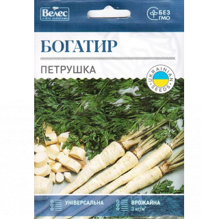 ТМ ВЕЛЕС Петрушка коренева Богатир 15г