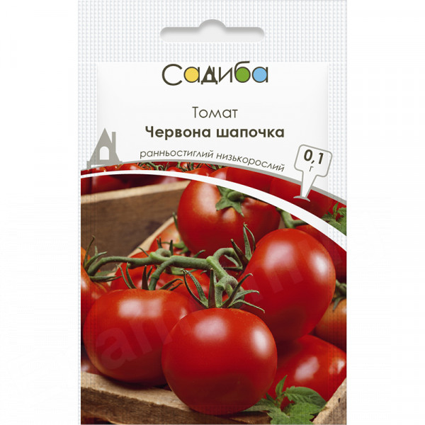 Томат Червона Шапочка Садиба Центр 0,1г Томат Червона Шапочка Садиба Центр 0,1г