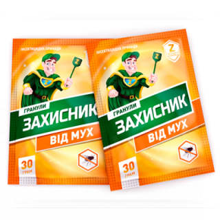 Ззхисник гранули від мух UKRAVIT 30г 