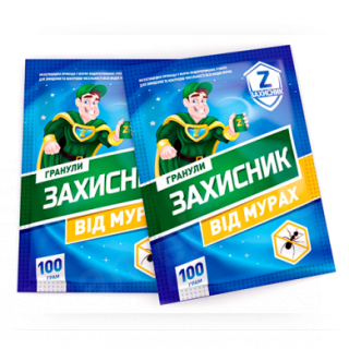 Захисник гранули від мурах UKRAVIT 100г