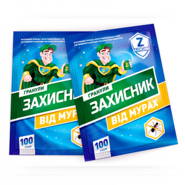 Захисник гранули від мурах UKRAVIT 100г