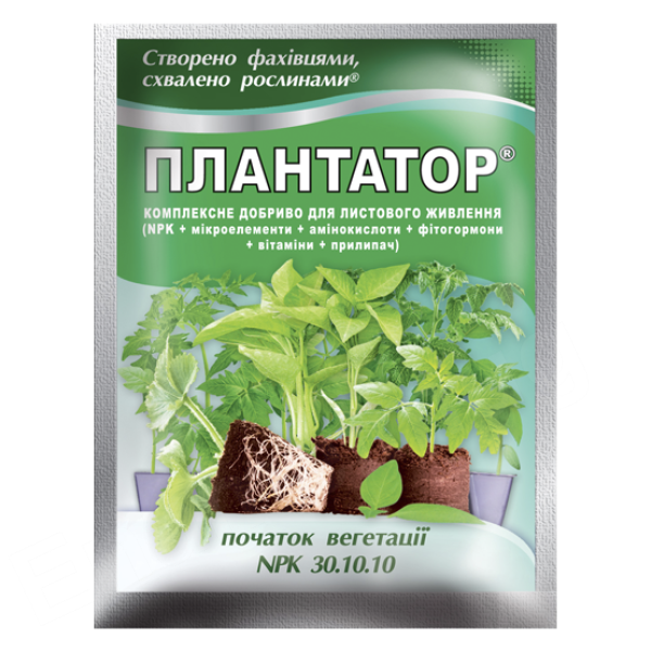 Плантатор® 30.10.10 - 25г Початок вегетації Плантатор® 30.10.10 - 25г Початок вегетації