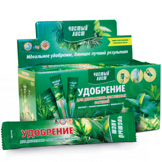 Кристалічне добриво «Чистий лист» для декоративно-листяних рослин 100г
