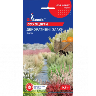 Сухоцвіти Декоративні Злаки 0,5 GL Seeds