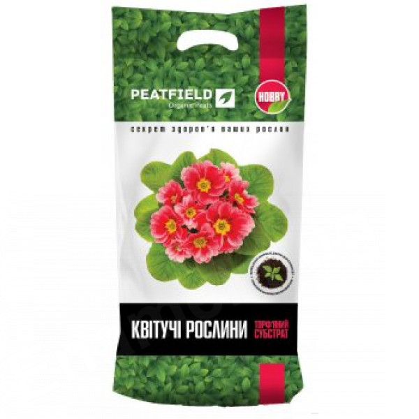Субстрат Peatfield 6л для квітучих рослин